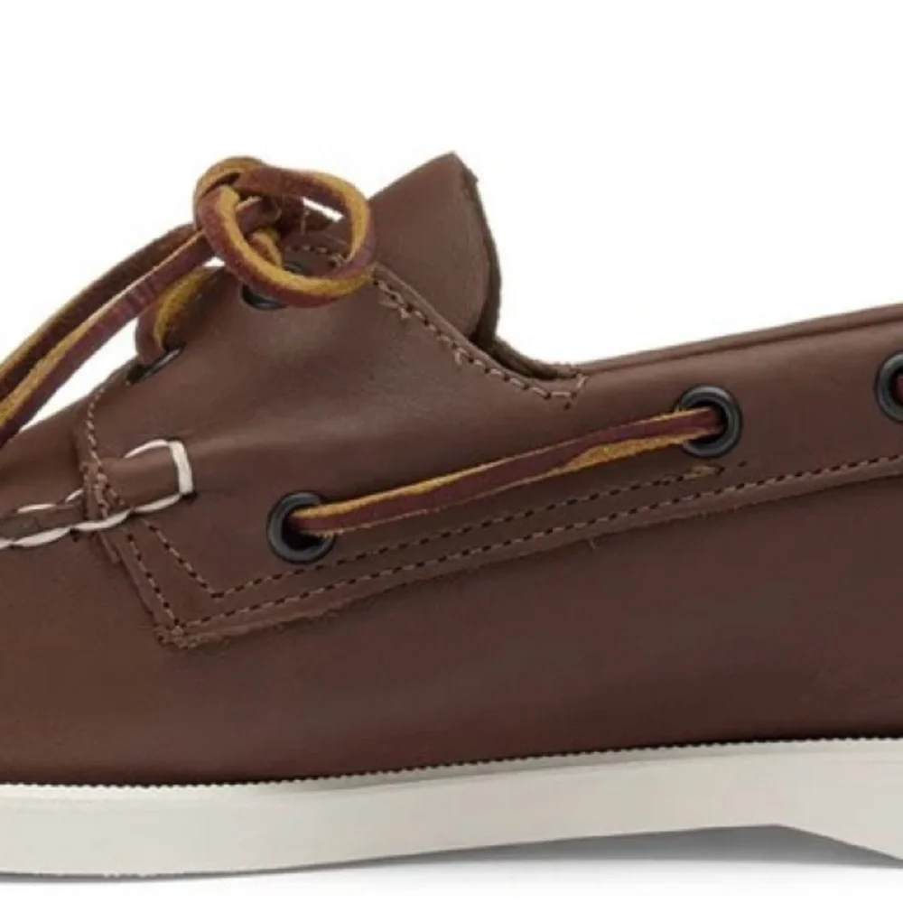 Sebago Men's “Portland” Brown Leather Dockside’s Boat Shoes Multiple Sizes